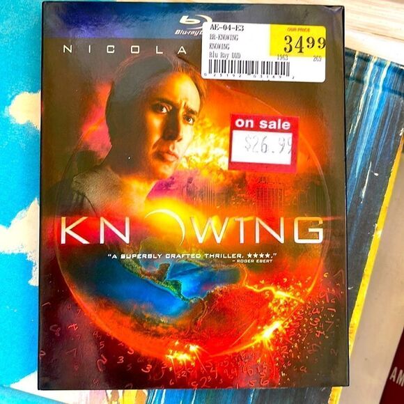BluRay DVD Movie “Knowing” - Picture 1 of 2